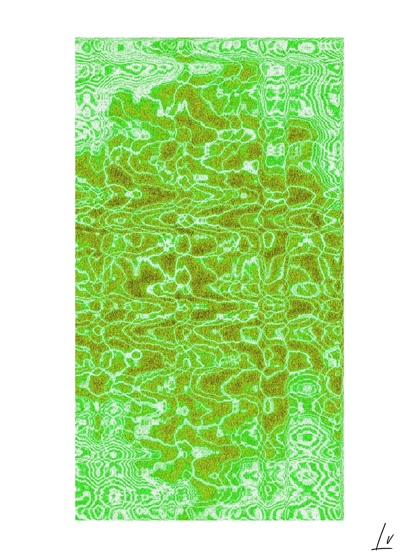 Dimensional Fabric | Matted Frame