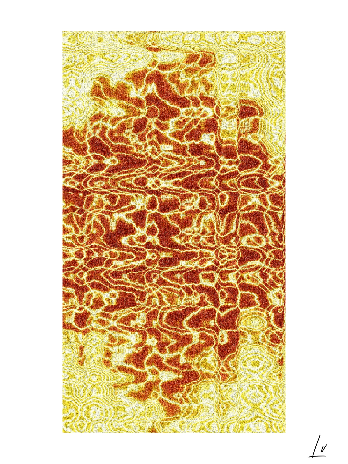 Dimensional Fabric | Matted Frame