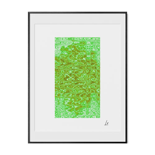 Dimensional Fabric | Matted Frame