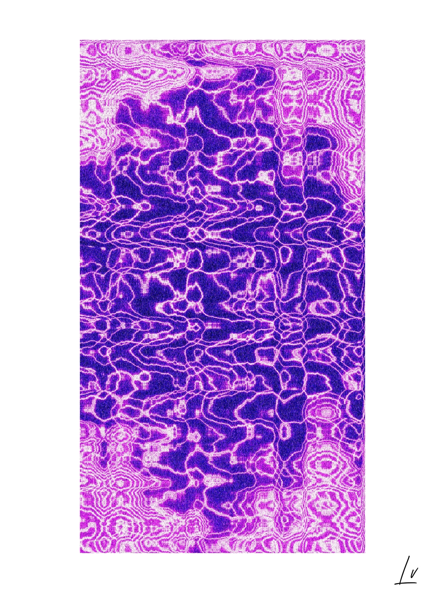 Dimensional Fabric | Matted Frame